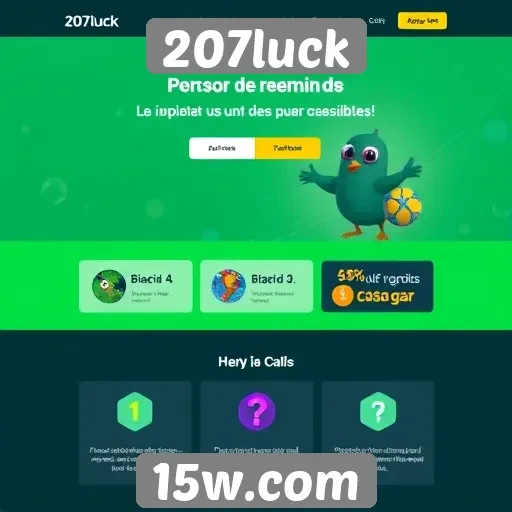 Impacto do design do site na experiência do usuário do 207luck